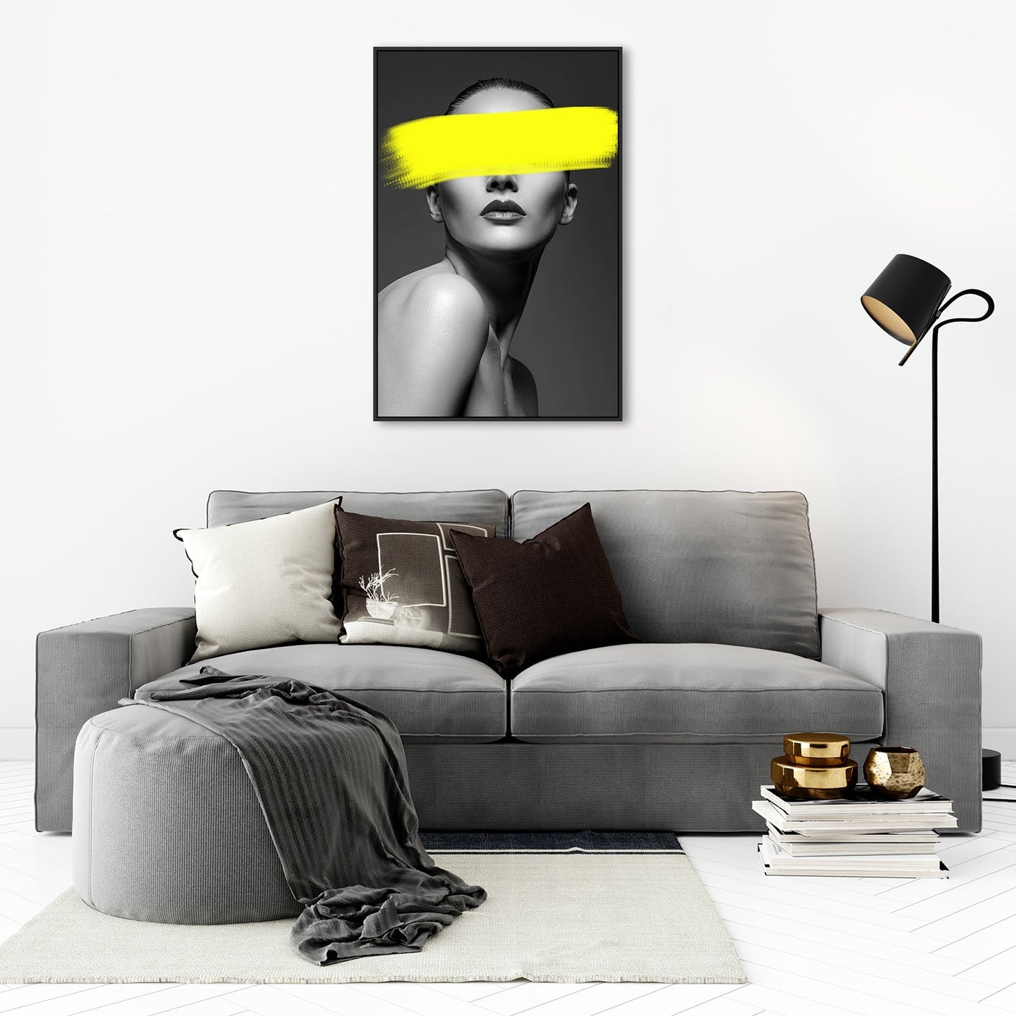 wall-art-print-canvas-poster-framed-Illuminating Woman-by-Gioia Wall Art-Gioia Wall Art