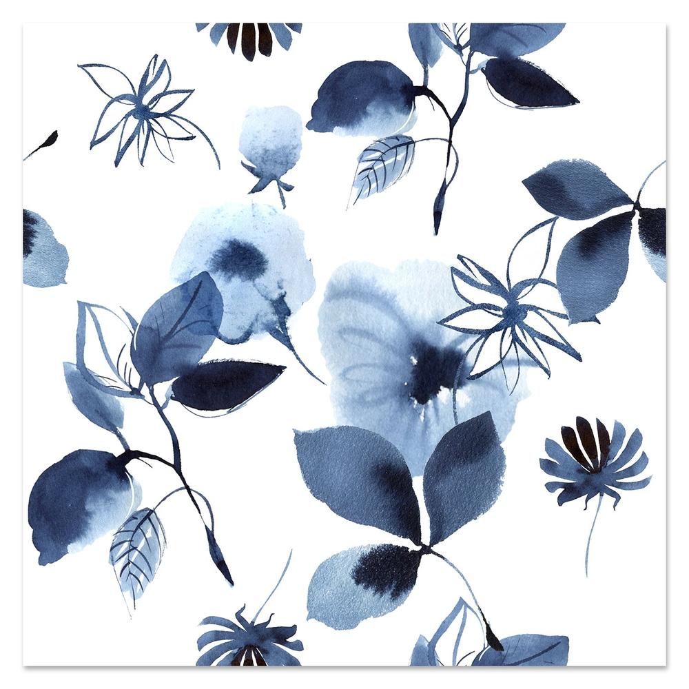 wall-art-print-canvas-poster-framed-Indigo Plants-by-Gioia Wall Art-Gioia Wall Art