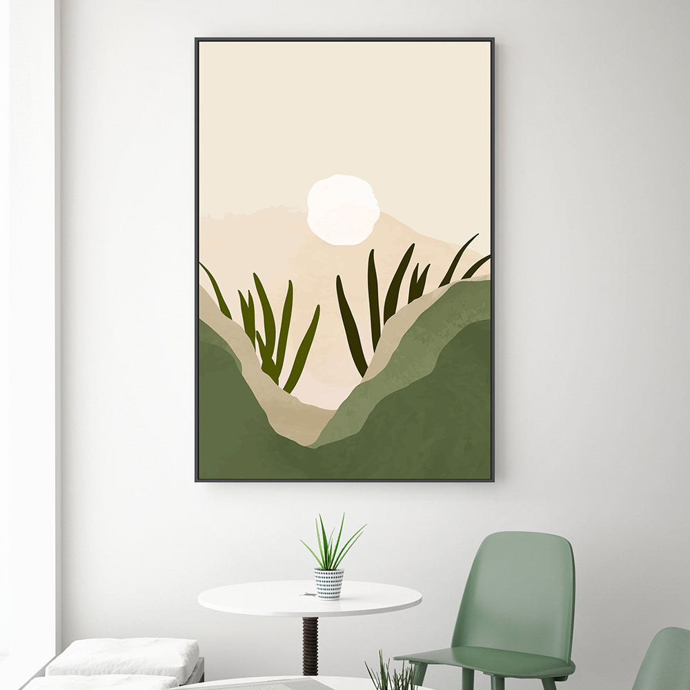 wall-art-print-canvas-poster-framed-Irish Countryside, Style B-GIOIA-WALL-ART