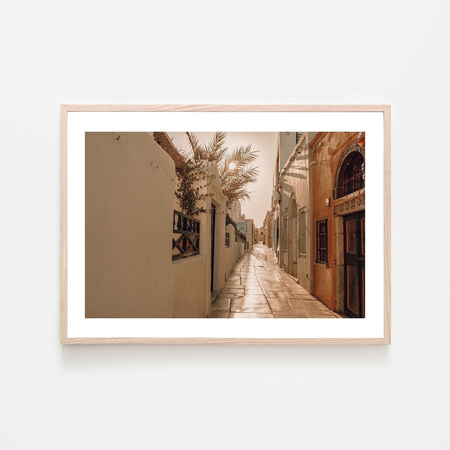 Late afternoon in Santorini-Gioia-Prints-Framed-Canvas-Poster-GIOIA-WALL-ART