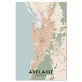 wall-art-print-canvas-poster-framed-Map Of Adelaide, Coloured-by-Gioia Wall Art-Gioia Wall Art