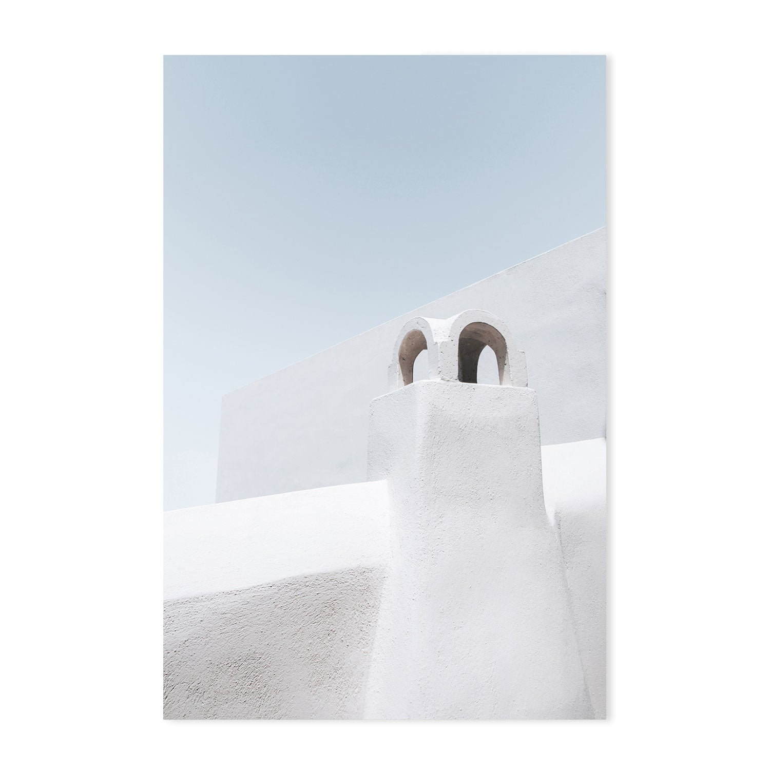 Minimal wall in Emborio, Santorini-Gioia-Prints-Framed-Canvas-Poster-GIOIA-WALL-ART