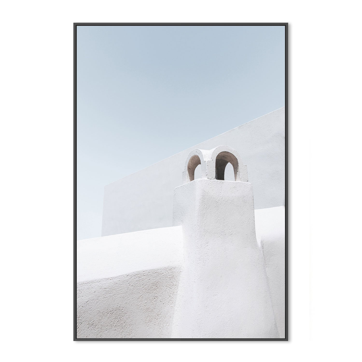 Minimal wall in Emborio, Santorini-Gioia-Prints-Framed-Canvas-Poster-GIOIA-WALL-ART