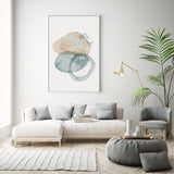 wall-art-print-canvas-poster-framed-Moon Landing, Style C-GIOIA-WALL-ART