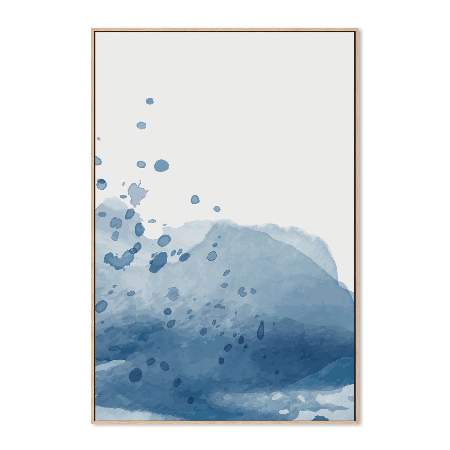 wall-art-print-canvas-poster-framed-Ocean Blue, Style A-GIOIA-WALL-ART