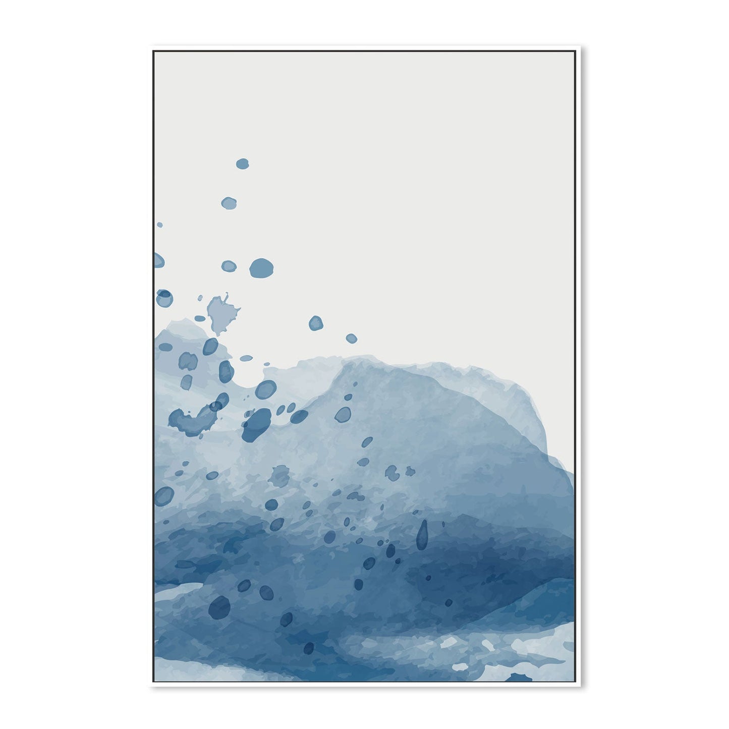 wall-art-print-canvas-poster-framed-Ocean Blue, Style A-GIOIA-WALL-ART