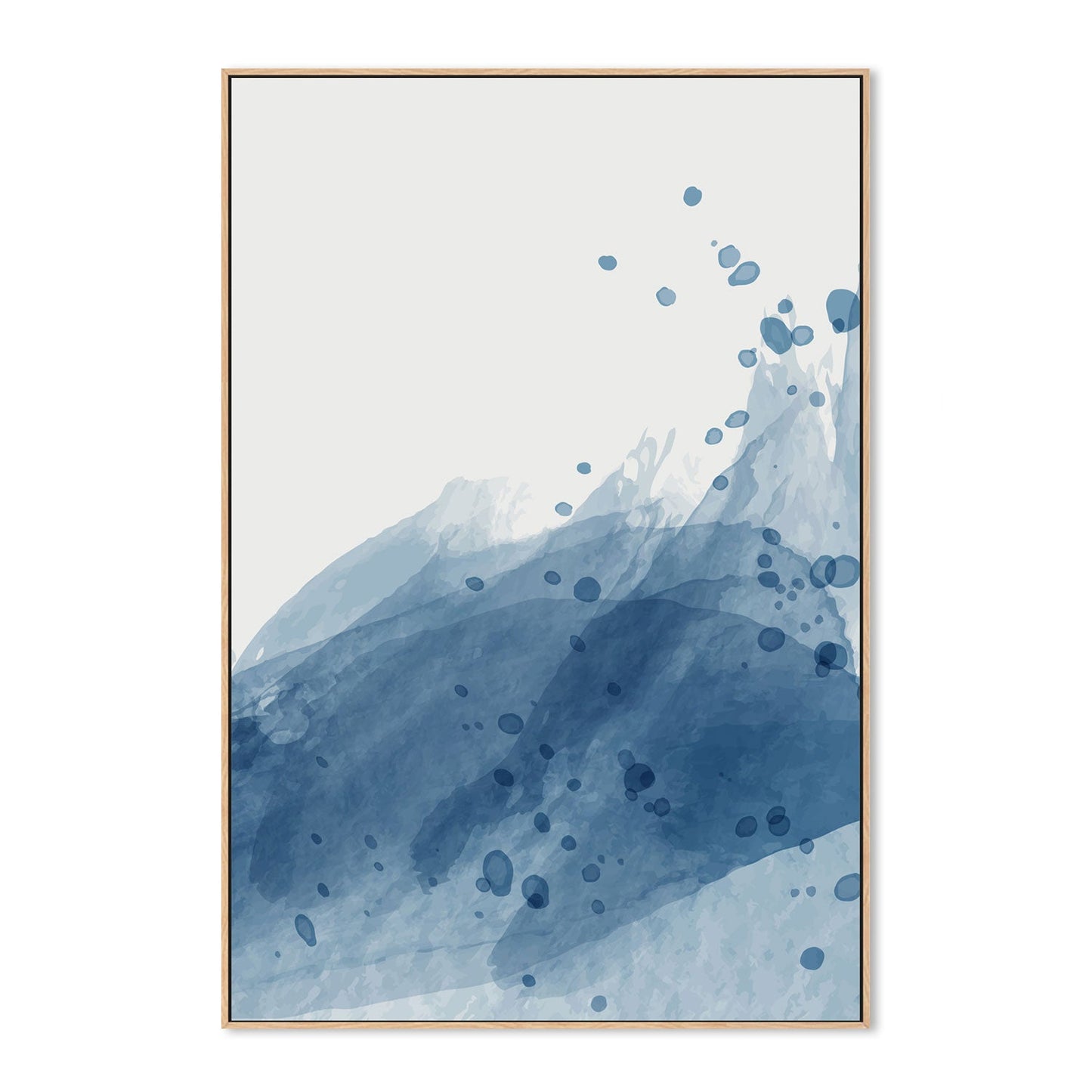 wall-art-print-canvas-poster-framed-Ocean Blue, Style B-GIOIA-WALL-ART