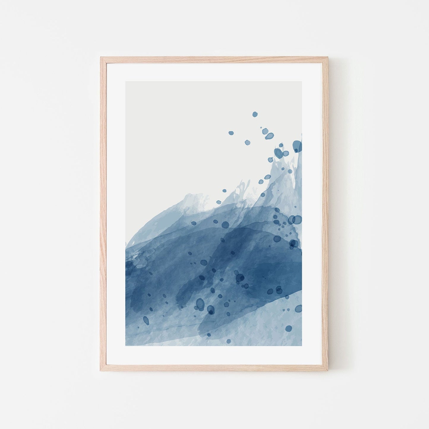 wall-art-print-canvas-poster-framed-Ocean Blue, Style B-GIOIA-WALL-ART