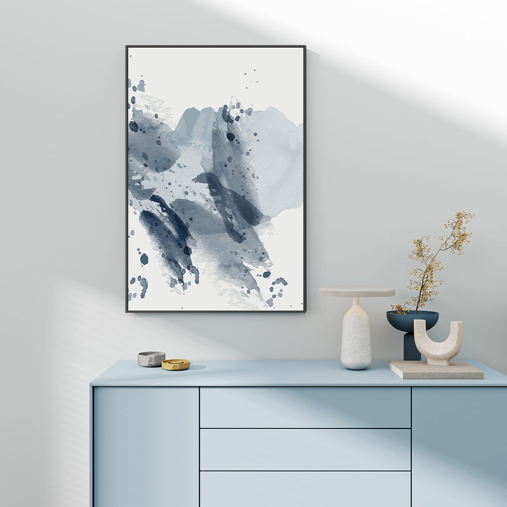 wall-art-print-canvas-poster-framed-Ocean Blue, Style C-GIOIA-WALL-ART