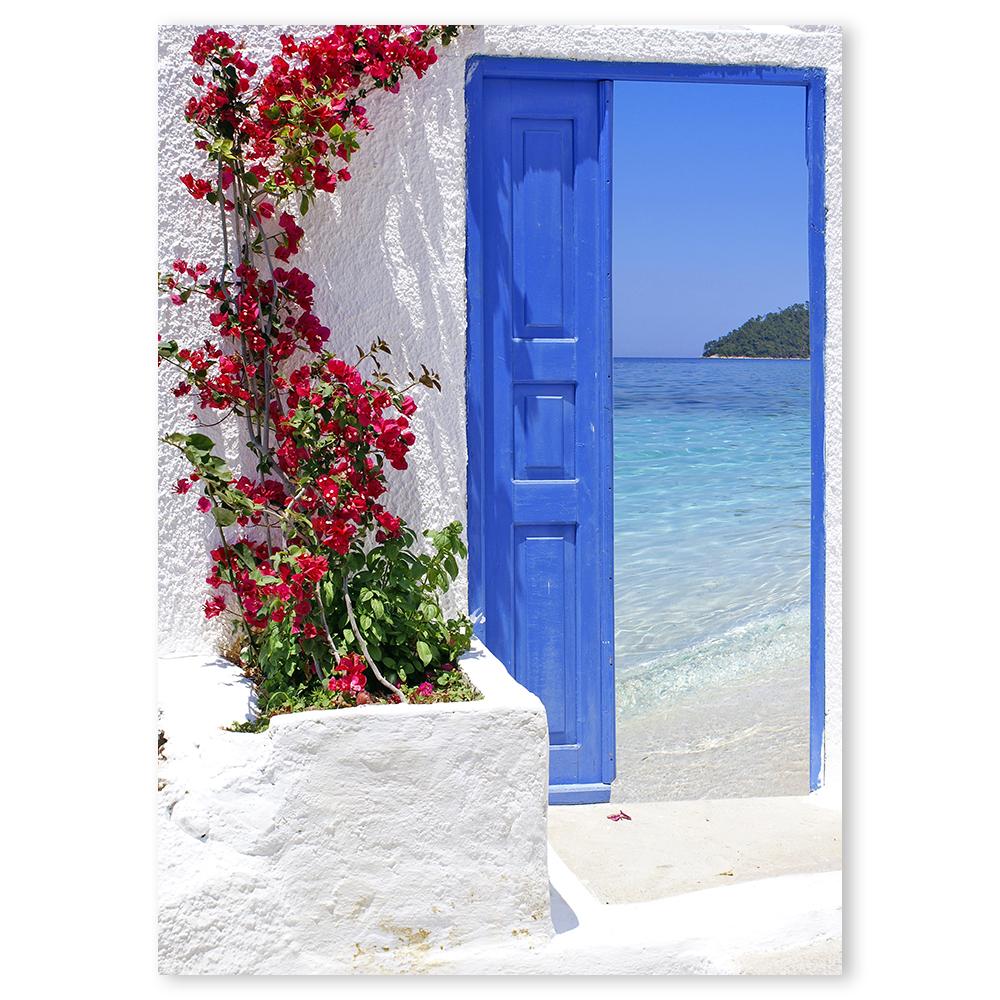 wall-art-print-canvas-poster-framed-Open Door To Greece-by-Gioia Wall Art-Gioia Wall Art