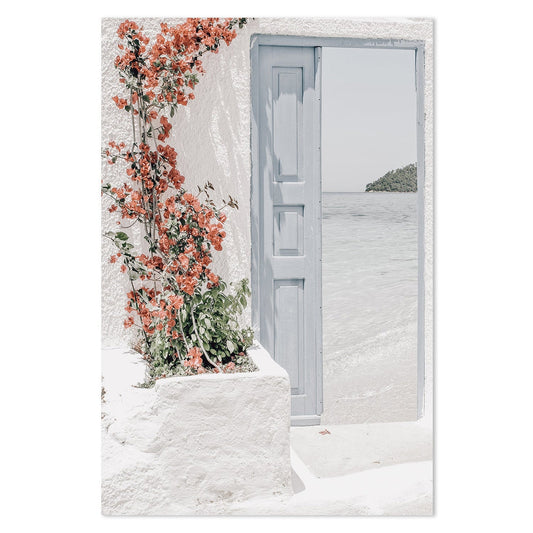 wall-art-print-canvas-poster-framed-Open Door To Greece, Soft Tone-by-Gioia Wall Art-Gioia Wall Art