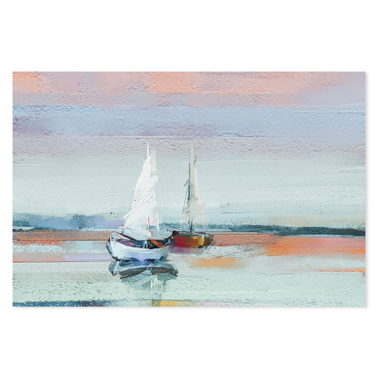 wall-art-print-canvas-poster-framed-Pair of Sail Boats-by-Gioia Wall Art-Gioia Wall Art