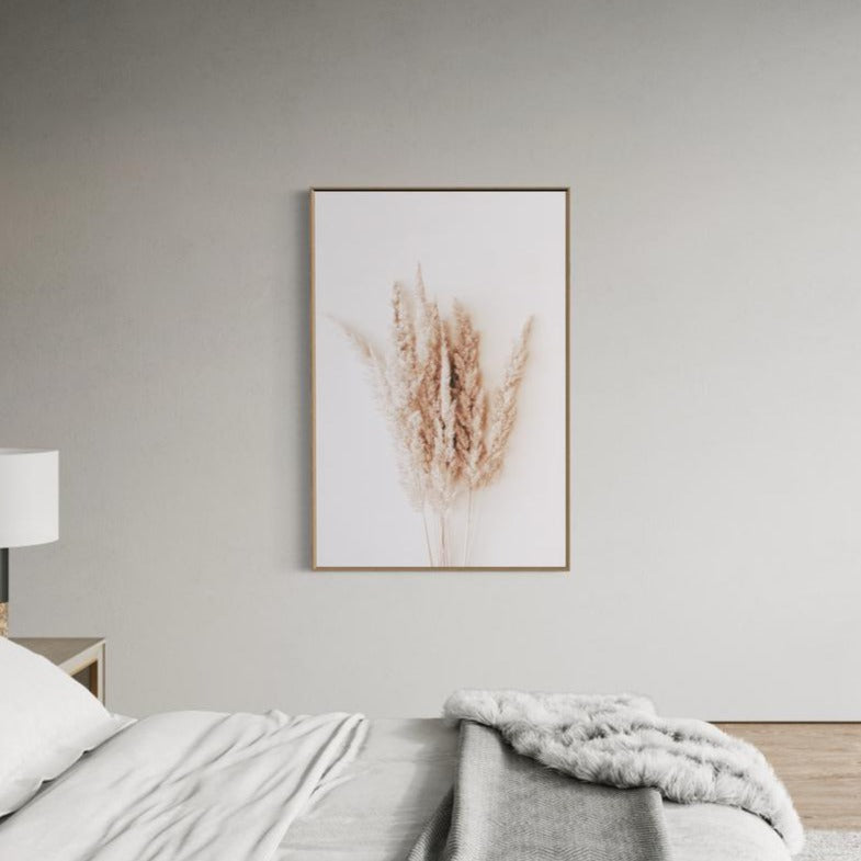 wall-art-print-canvas-poster-framed-Pampas Bunch, Soft Tone-by-Gioia Wall Art-Gioia Wall Art