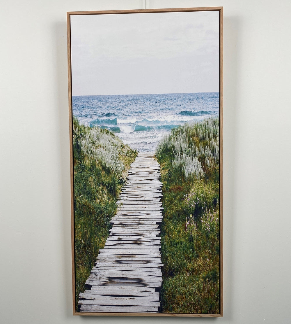 wall-art-print-canvas-poster-framed-Pathway To The Coast-by-Gioia Wall Art-Gioia Wall Art