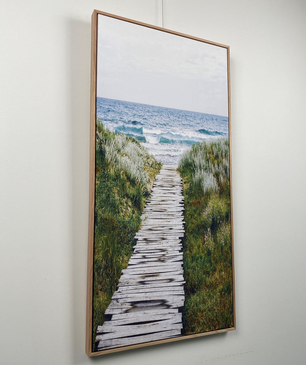 wall-art-print-canvas-poster-framed-Pathway To The Coast-by-Gioia Wall Art-Gioia Wall Art