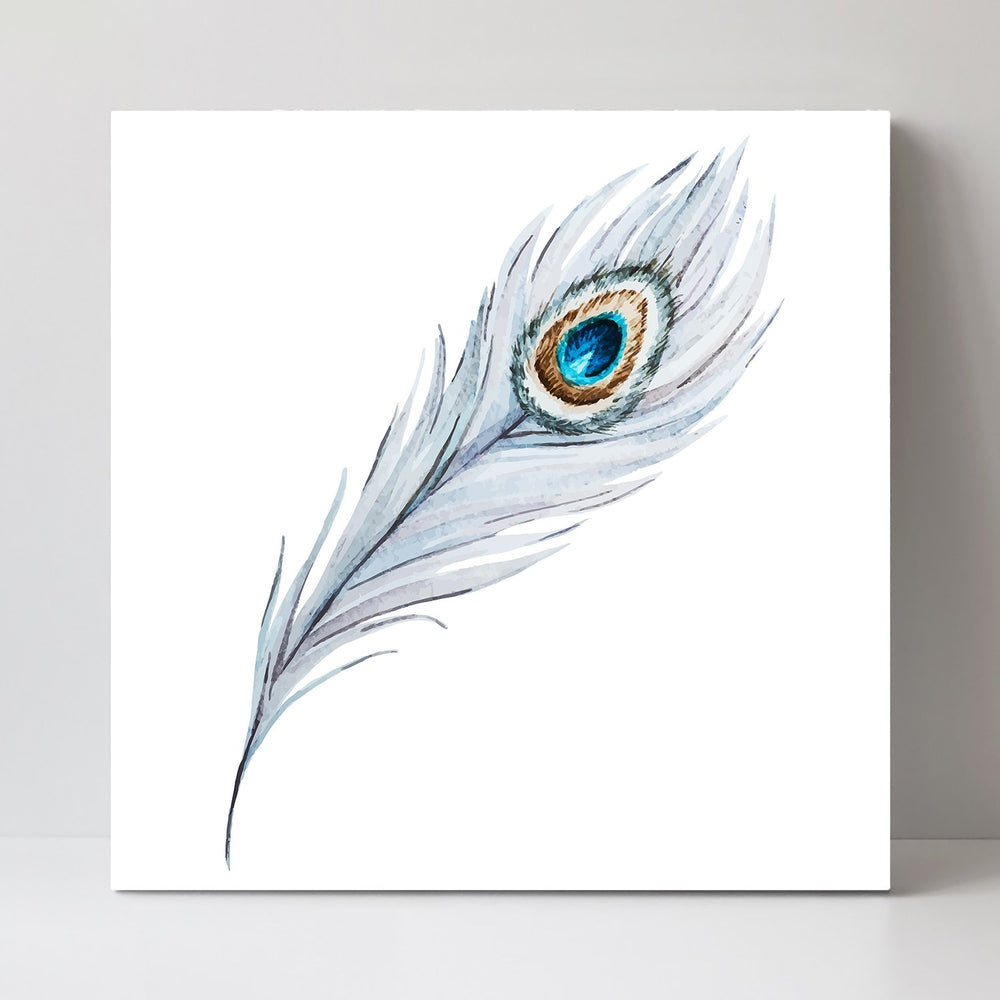 wall-art-print-canvas-poster-framed-Peacock Feather-by-Gioia Wall Art-Gioia Wall Art