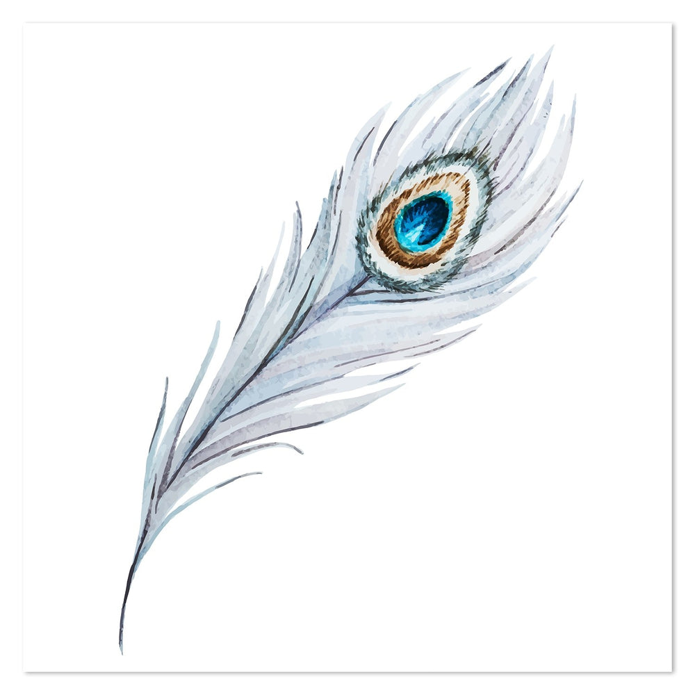 wall-art-print-canvas-poster-framed-Peacock Feather-by-Gioia Wall Art-Gioia Wall Art