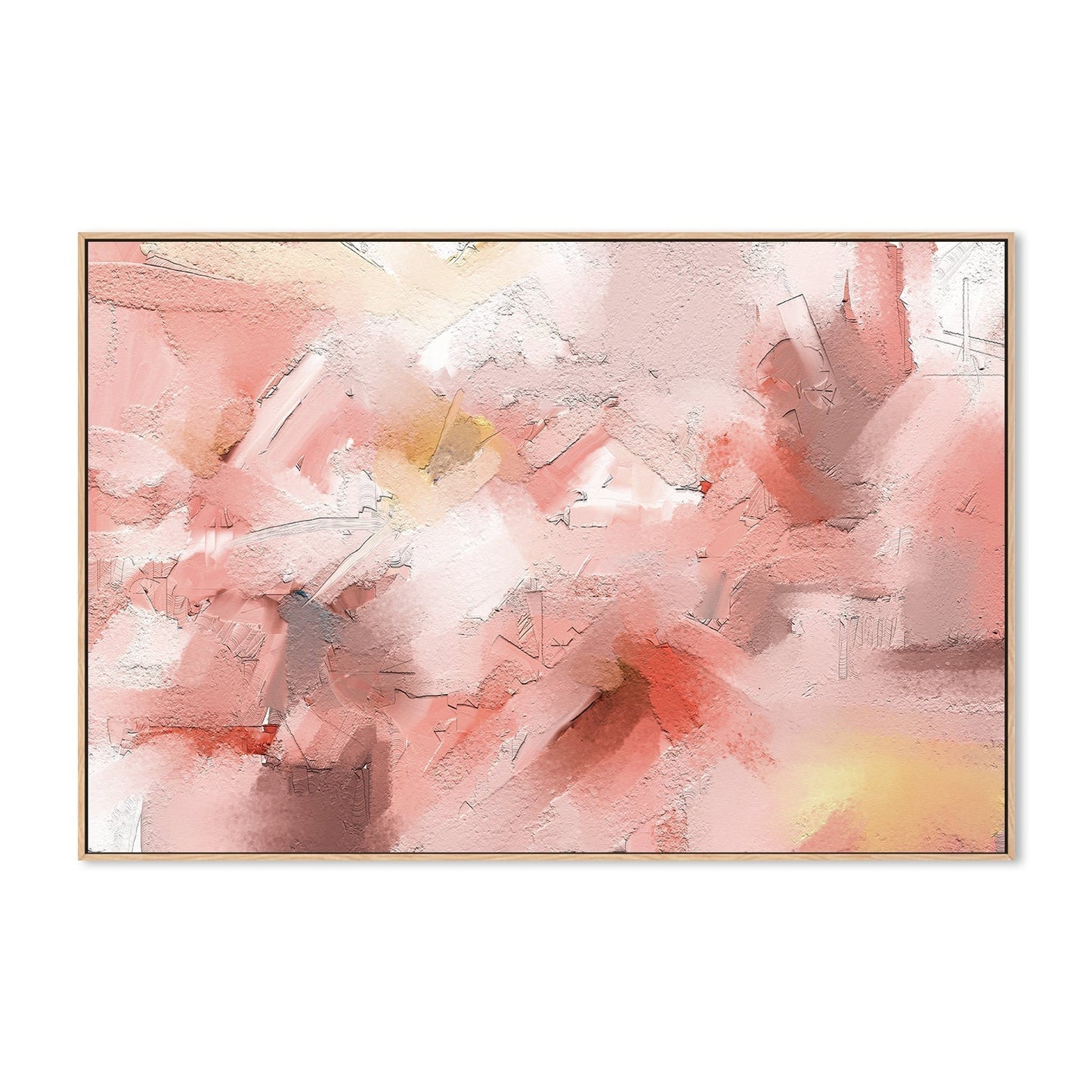 wall-art-print-canvas-poster-framed-Pink Explosion-by-Gioia Wall Art-Gioia Wall Art