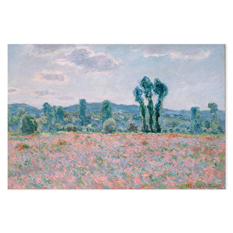wall-art-print-canvas-poster-framed-Poppy Field 1886 , By Monet-by-Gioia Wall Art-Gioia Wall Art