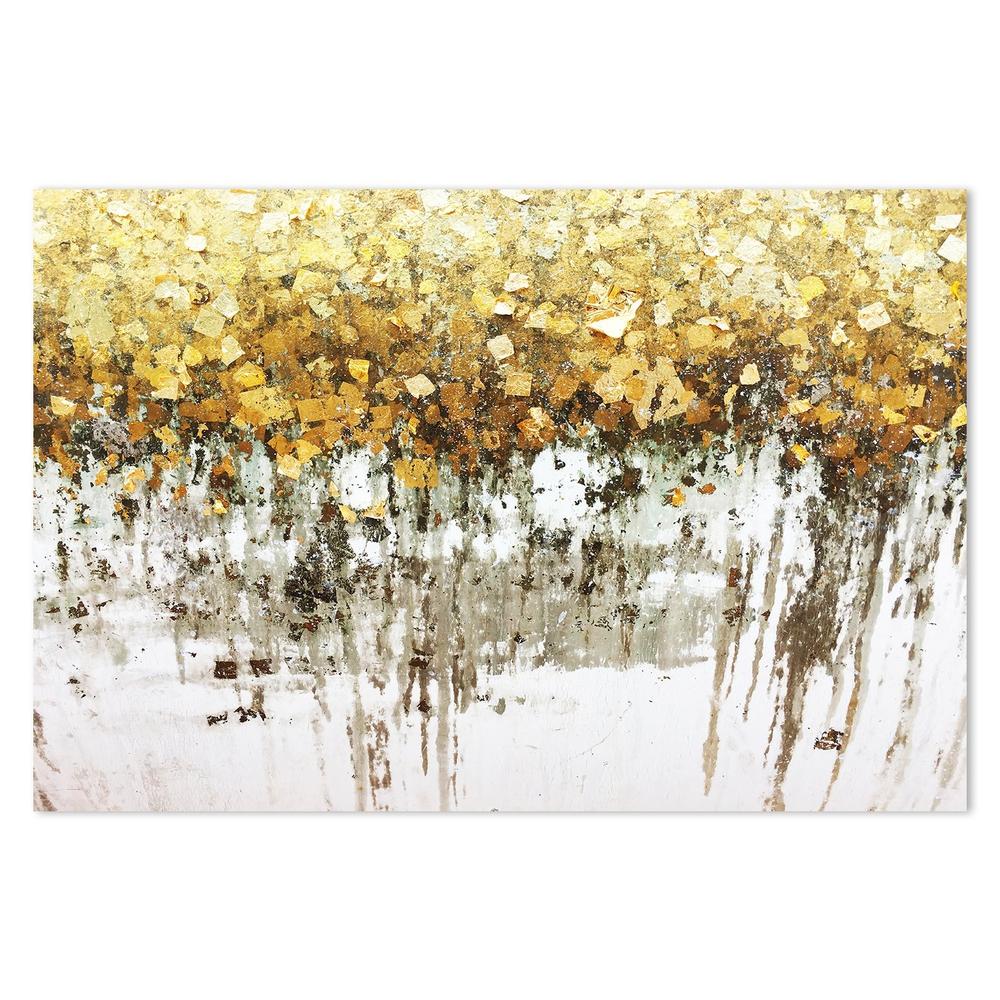 wall-art-print-canvas-poster-framed-Raining Gold-by-Gioia Wall Art-Gioia Wall Art