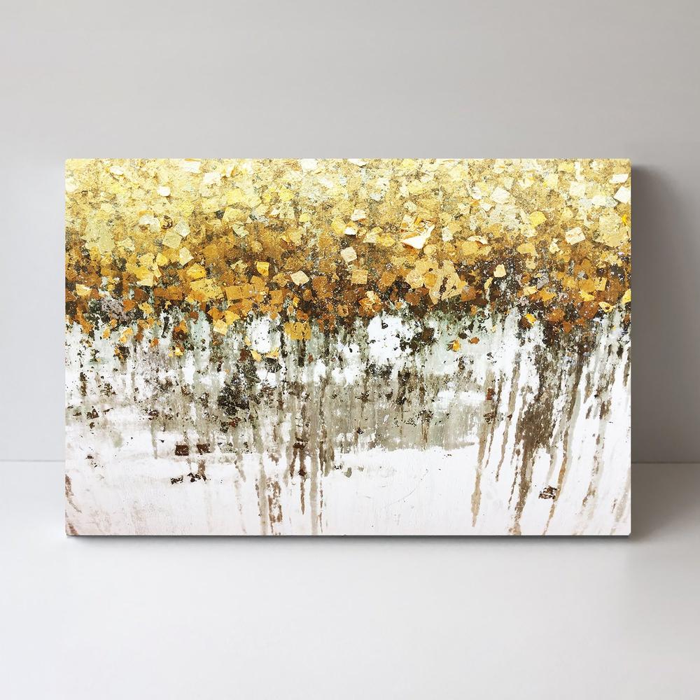 wall-art-print-canvas-poster-framed-Raining Gold-by-Gioia Wall Art-Gioia Wall Art