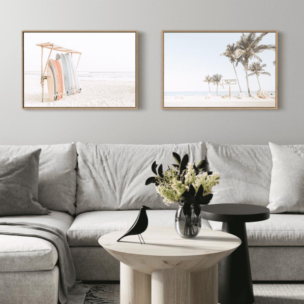 Relax and Leisure, Set Of 2, Style B-Gioia-Prints-Framed-Canvas-Poster-GIOIA-WALL-ART