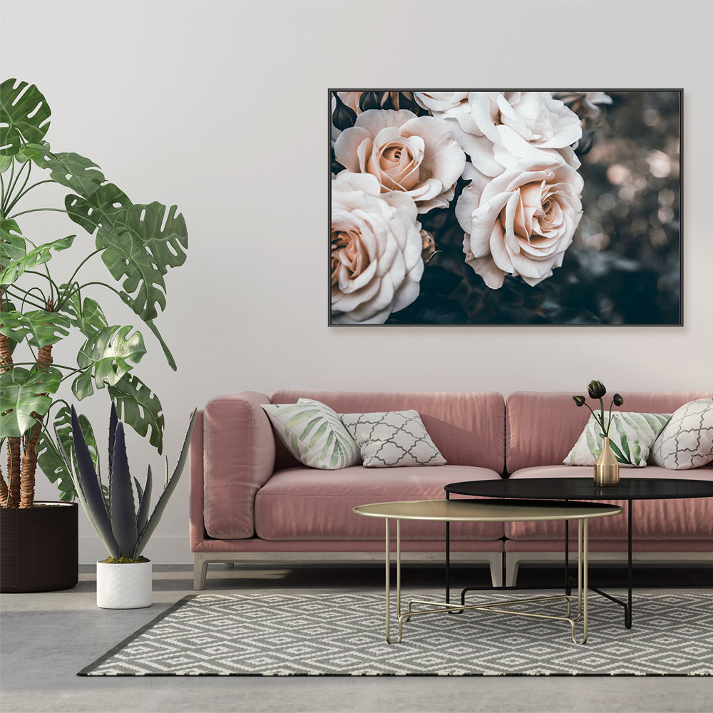 wall-art-print-canvas-poster-framed-Rose Garden, Style B-by-Gioia Wall Art-Gioia Wall Art