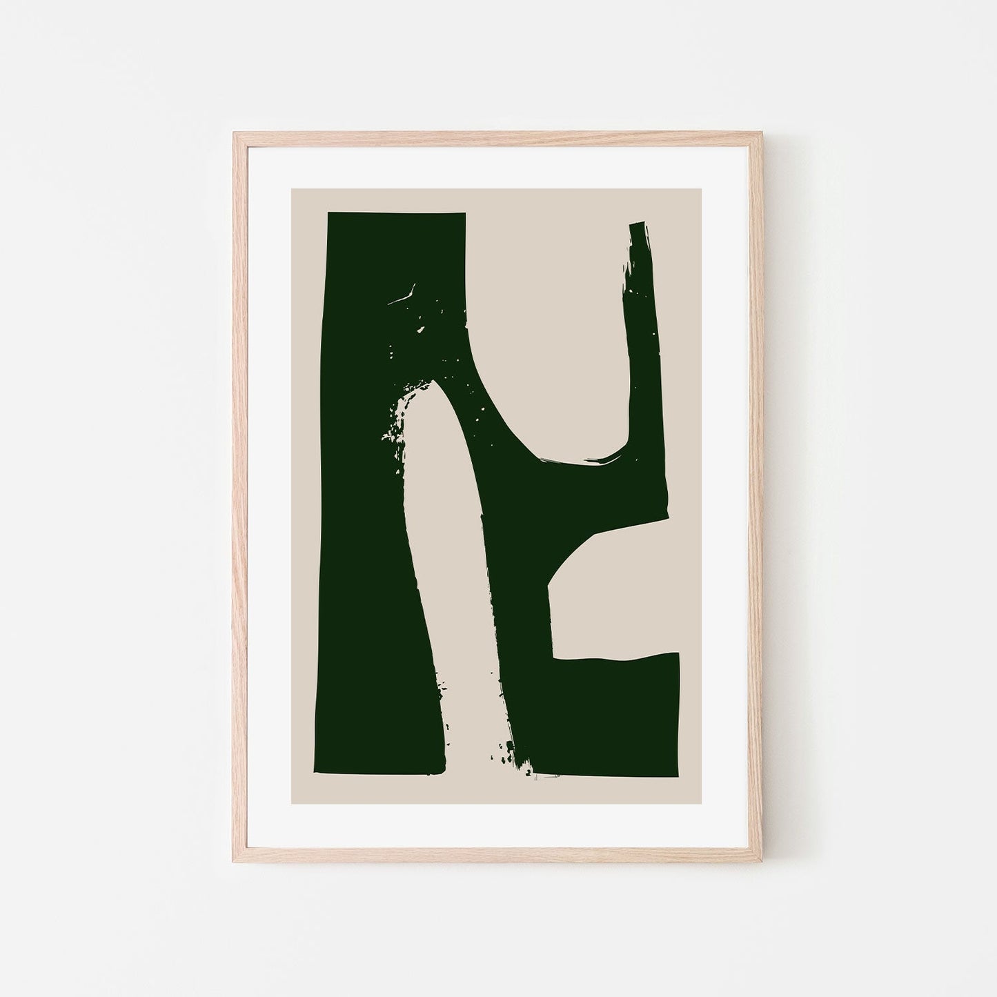 wall-art-print-canvas-poster-framed-Rough Strokes, Style A-GIOIA-WALL-ART