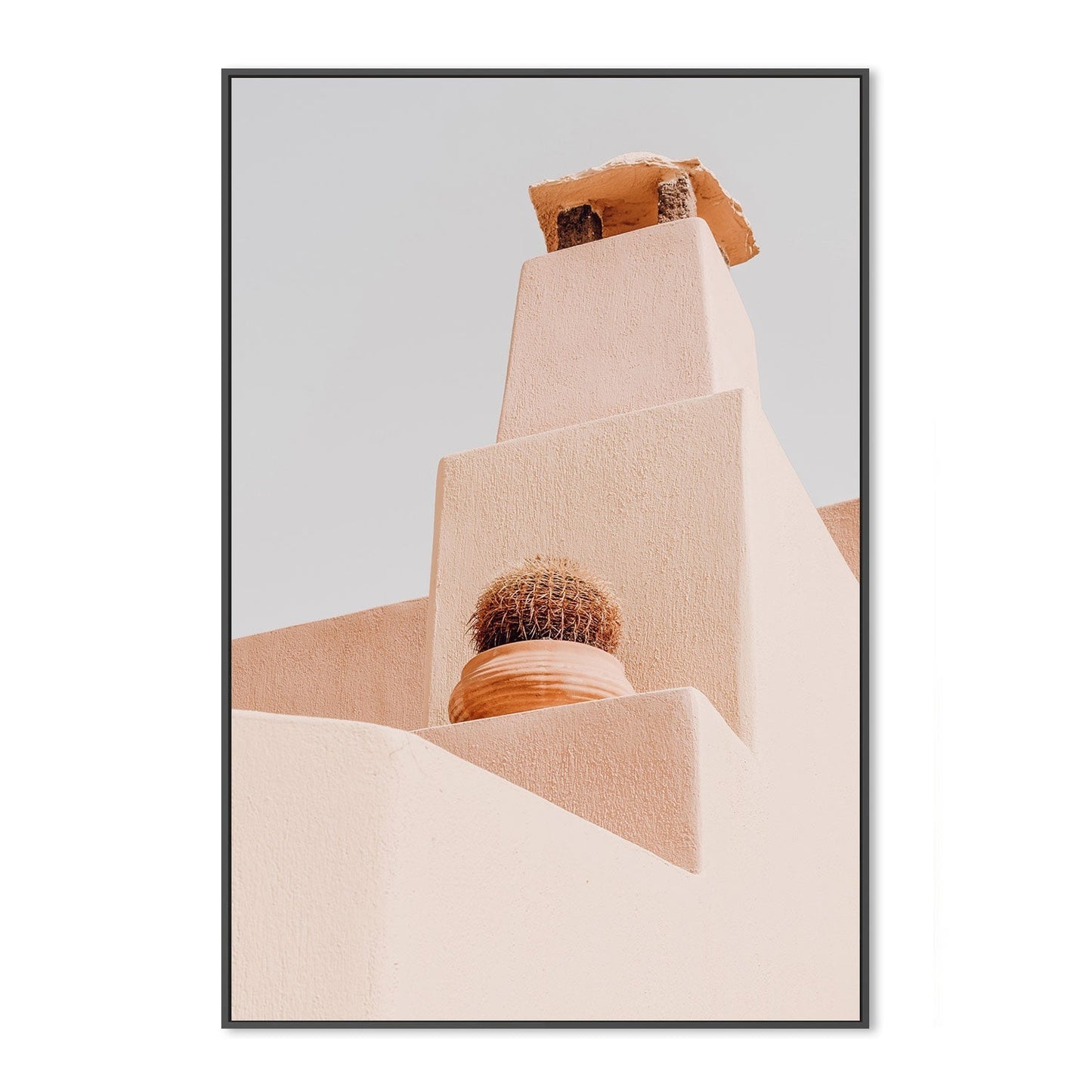 Santorini Architecture-Gioia-Prints-Framed-Canvas-Poster-GIOIA-WALL-ART