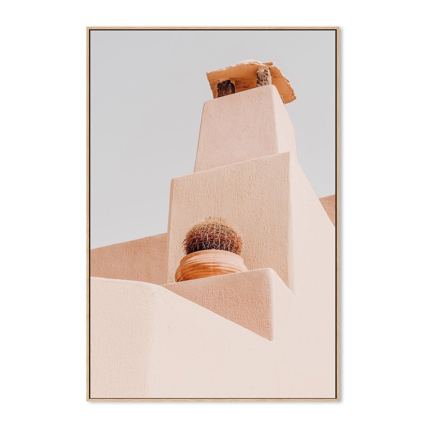 Santorini Architecture-Gioia-Prints-Framed-Canvas-Poster-GIOIA-WALL-ART