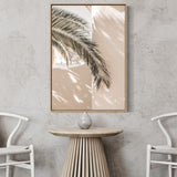wall-art-print-canvas-poster-framed-Shadows Of A Palm-by-Gioia Wall Art-Gioia Wall Art