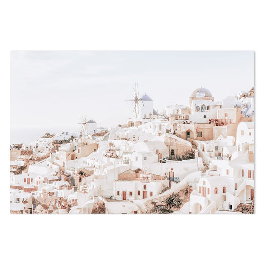 wall-art-print-canvas-poster-framed-Skyline Views From Santorini-by-Gioia Wall Art-Gioia Wall Art