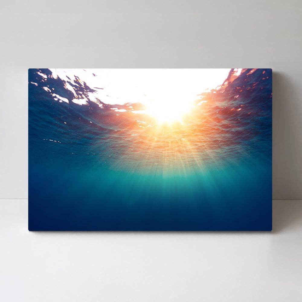 wall-art-print-canvas-poster-framed-Sunlight Through The Sea-by-Gioia Wall Art-Gioia Wall Art