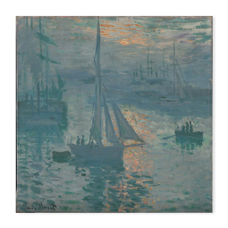 wall-art-print-canvas-poster-framed-Sunrise The Sea 1873 , By Monet-by-Gioia Wall Art-Gioia Wall Art
