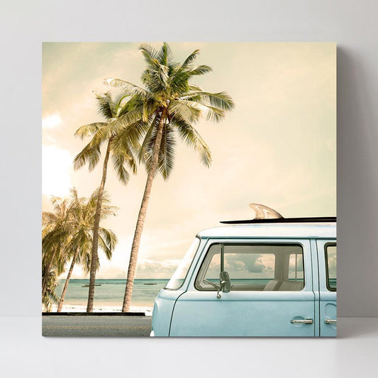 wall-art-print-canvas-poster-framed-Surfers Kombi Van-by-Gioia Wall Art-Gioia Wall Art