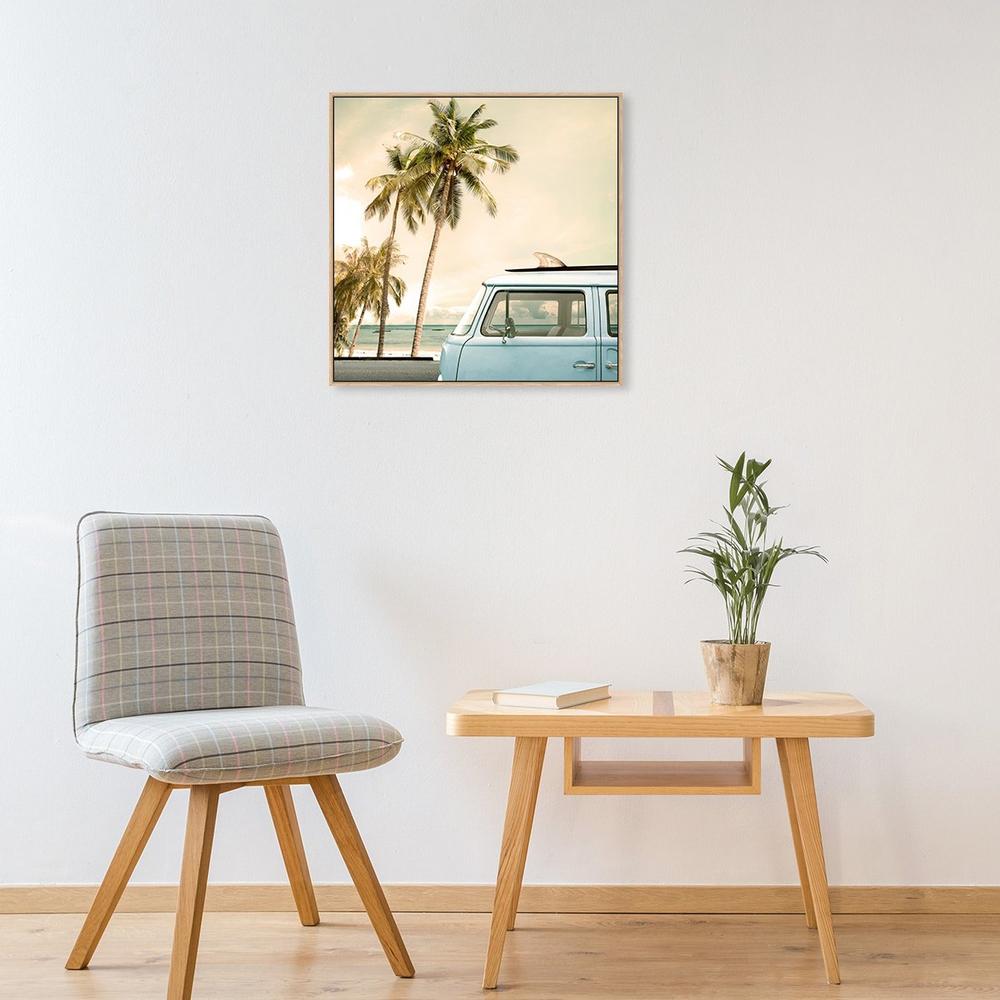 wall-art-print-canvas-poster-framed-Surfers Kombi Van-by-Gioia Wall Art-Gioia Wall Art