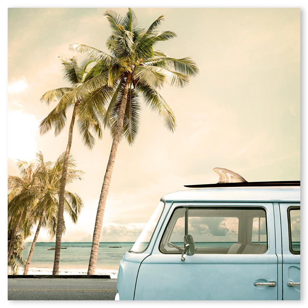 wall-art-print-canvas-poster-framed-Surfers Kombi Van-by-Gioia Wall Art-Gioia Wall Art