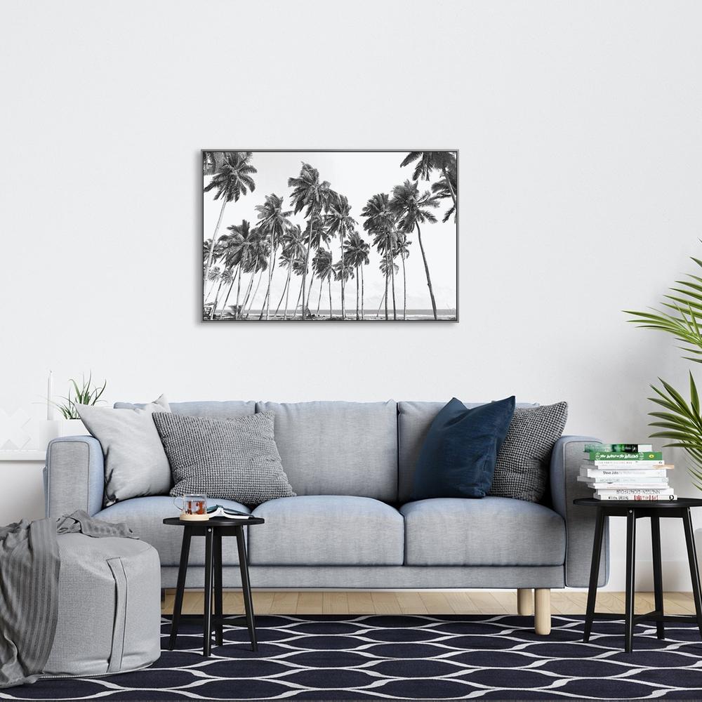 wall-art-print-canvas-poster-framed-Swaying Palm Trees-by-Gioia Wall Art-Gioia Wall Art