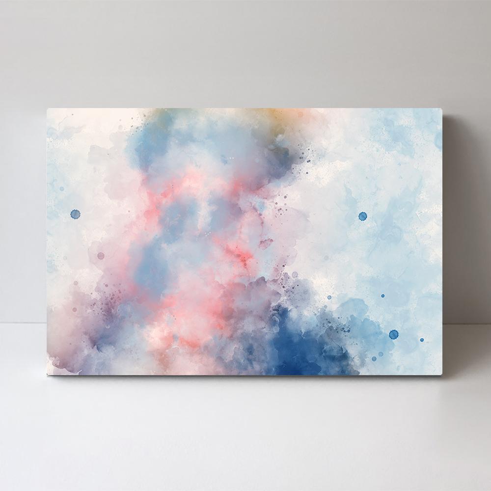 wall-art-print-canvas-poster-framed-Sweet As Cotton Candy, Abstract Art-by-Gioia Wall Art-Gioia Wall Art