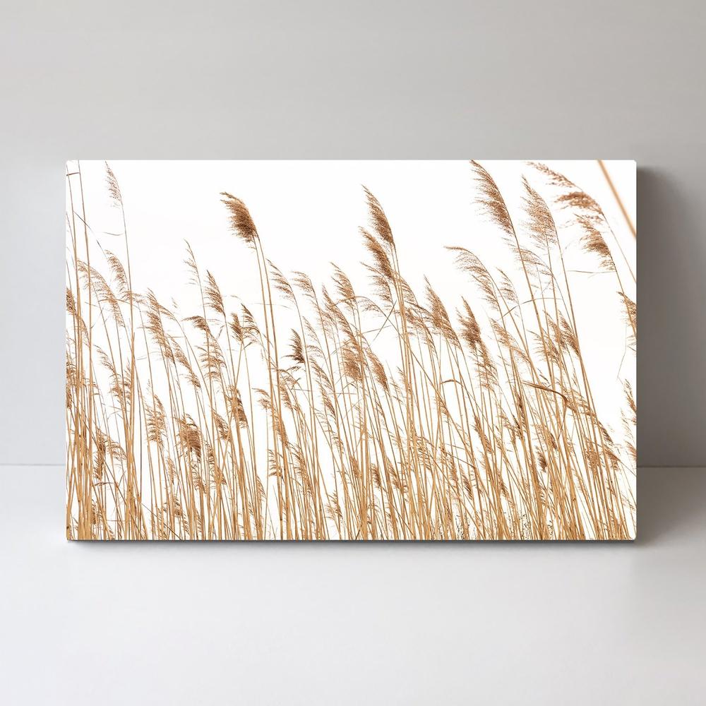 wall-art-print-canvas-poster-framed-Tan Coastal Reeds-by-Gioia Wall Art-Gioia Wall Art