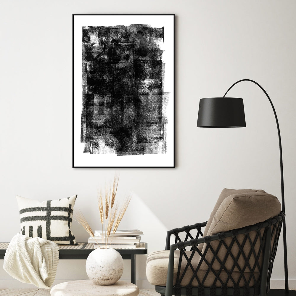 wall-art-print-canvas-poster-framed-The Black Abyss-by-Gioia Wall Art-Gioia Wall Art