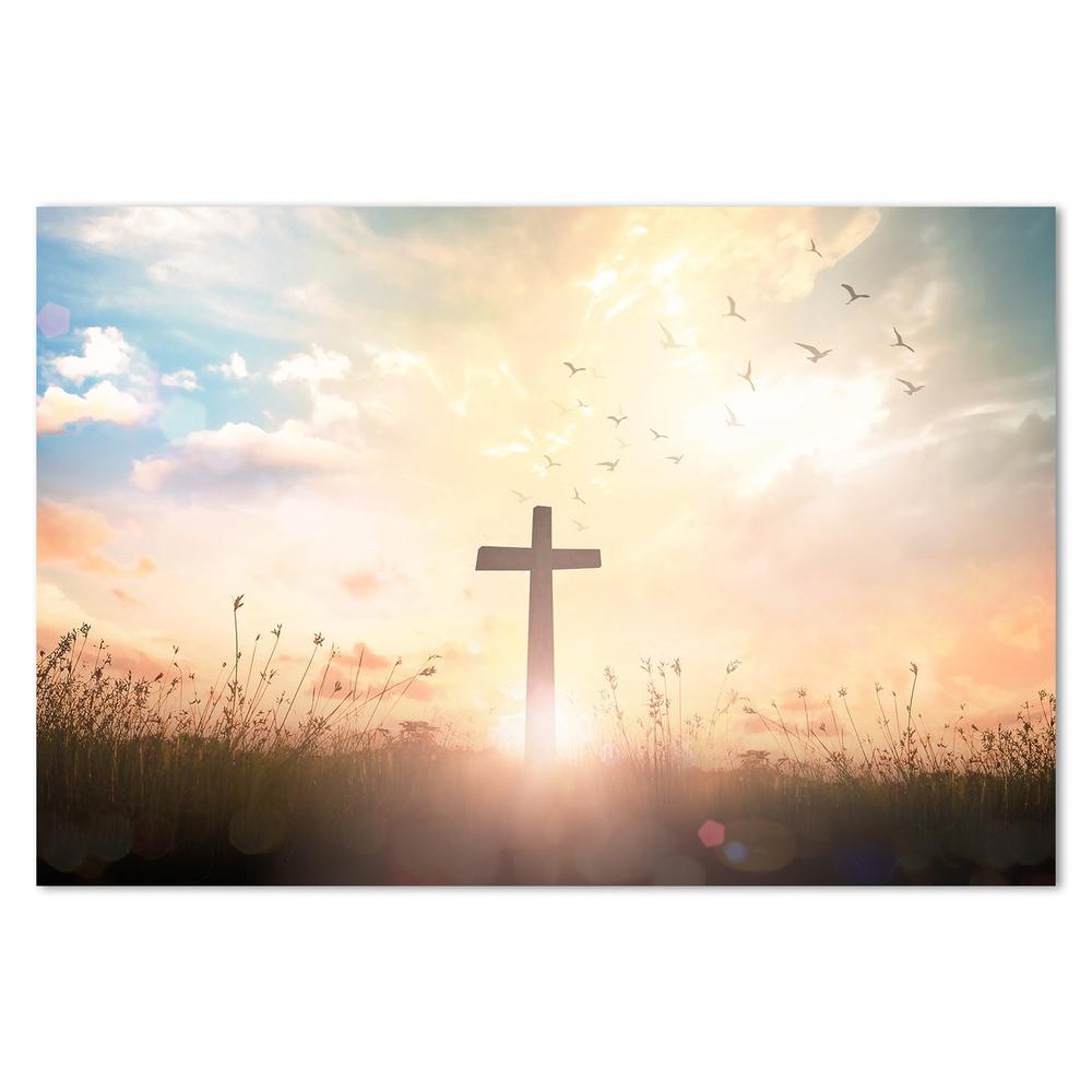 wall-art-print-canvas-poster-framed-The Holy Cross-by-Gioia Wall Art-Gioia Wall Art