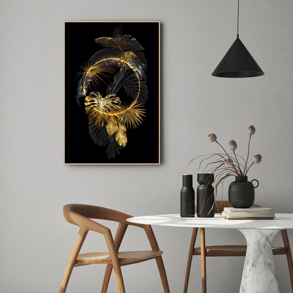 wall-art-print-canvas-poster-framed-The Ring Of Gold, Style A-by-Gioia Wall Art-Gioia Wall Art