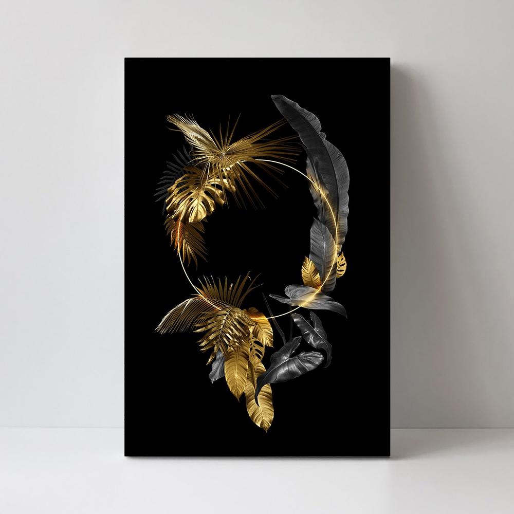 wall-art-print-canvas-poster-framed-The Ring Of Gold, Style B-by-Gioia Wall Art-Gioia Wall Art