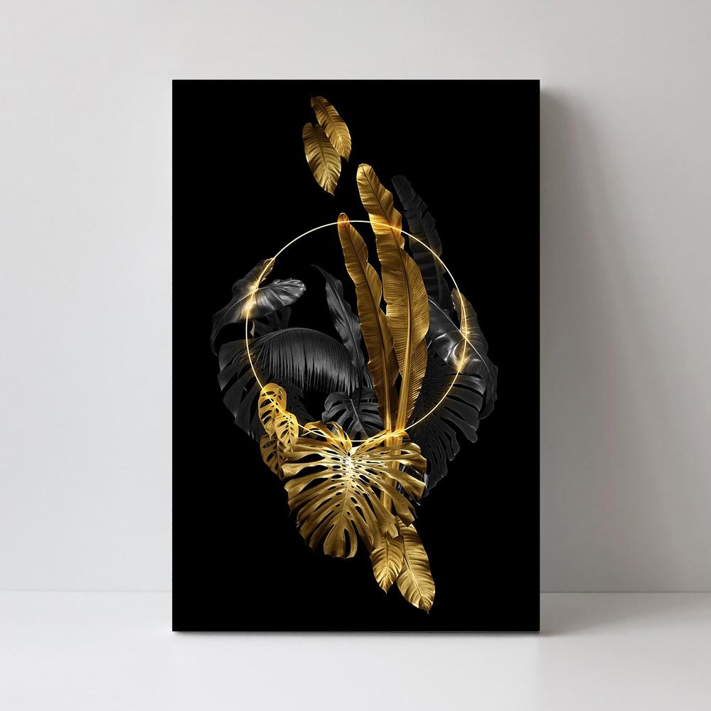 wall-art-print-canvas-poster-framed-The Ring Of Gold, Style C-by-Gioia Wall Art-Gioia Wall Art