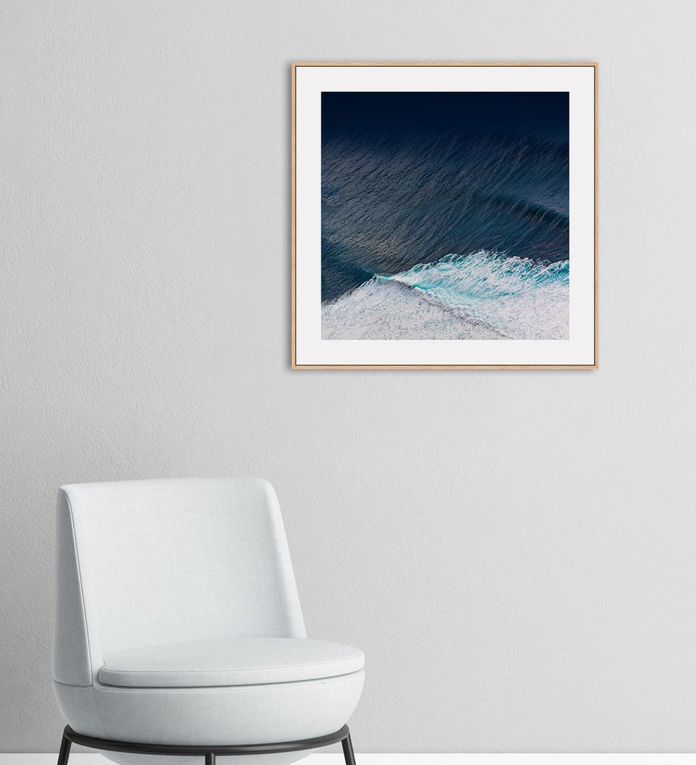 wall-art-print-canvas-poster-framed-The Shades Of Ocean Blue-by-Gioia Wall Art-Gioia Wall Art