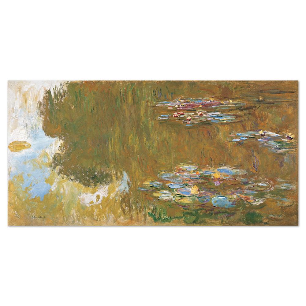 wall-art-print-canvas-poster-framed-The Water Lily Pond, By Monet-by-Gioia Wall Art-Gioia Wall Art