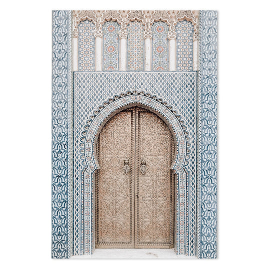 Buy Traditional Moroccan Door Wall Art Online, Framed Canvas Or Poster