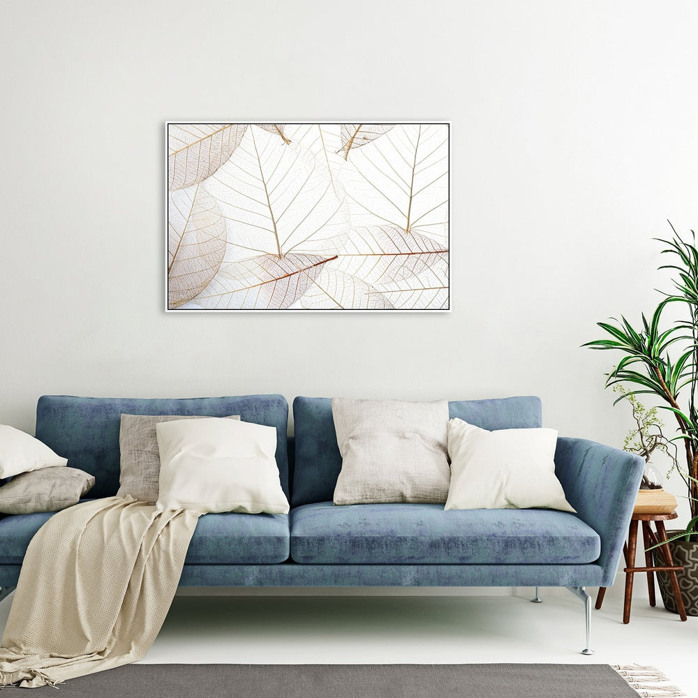 wall-art-print-canvas-poster-framed-Translucent Leaves-by-Gioia Wall Art-Gioia Wall Art