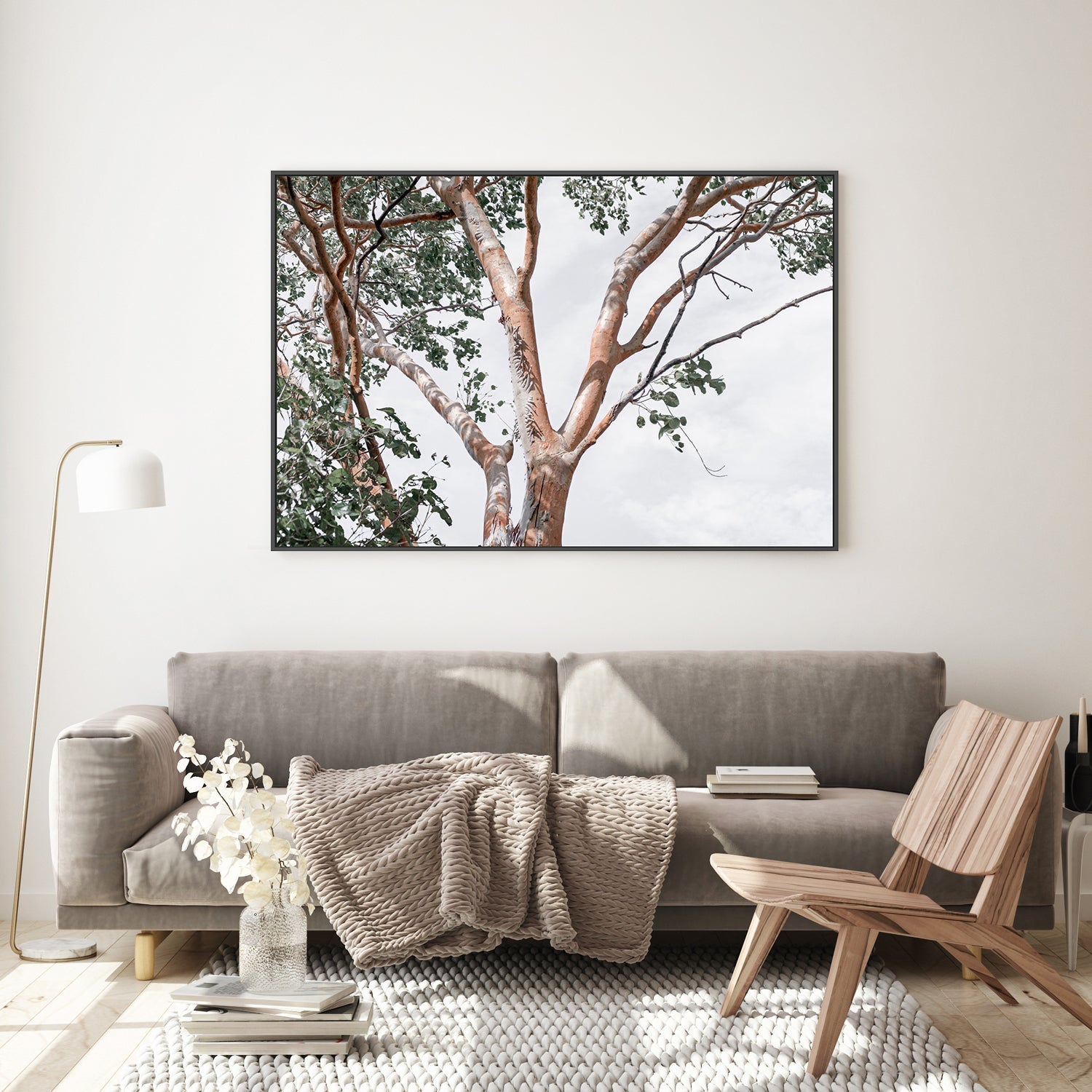 wall-art-print-canvas-poster-framed-Treetop View, Style A-GIOIA-WALL-ART